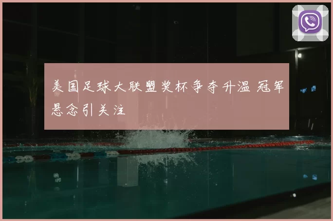 美国足球大联盟奖杯争夺升温 冠军悬念引关注