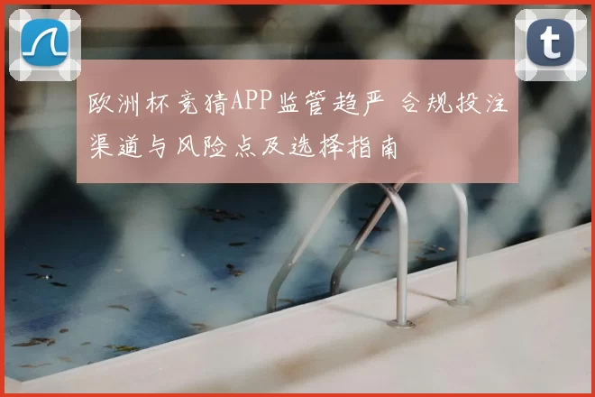 欧洲杯竞猜APP监管趋严 合规投注渠道与风险点及选择指南